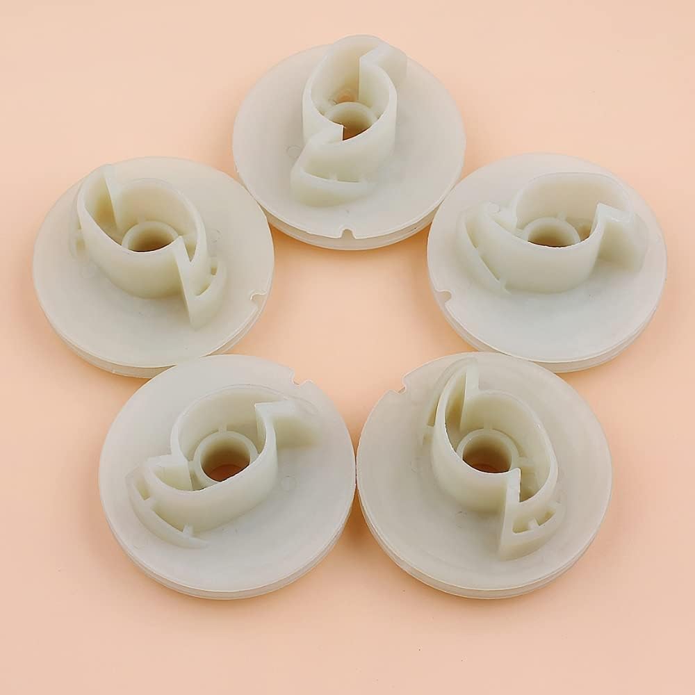 5Pcs/lot Recoil Starter Pulley Kit Compatible with Husq-varna 435 Gas Chainsaw Chain Saws Parts OEM 5794279-01, 5045971-01