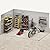 DWVO 12x8ft Metal Outdoor Storage Shed with Window, Lockable Tool Storage Sheds, Oversized Steel Garden Sheds with Sloped Roof for Backyard, Patio, Garage, Lawn, Gray & White