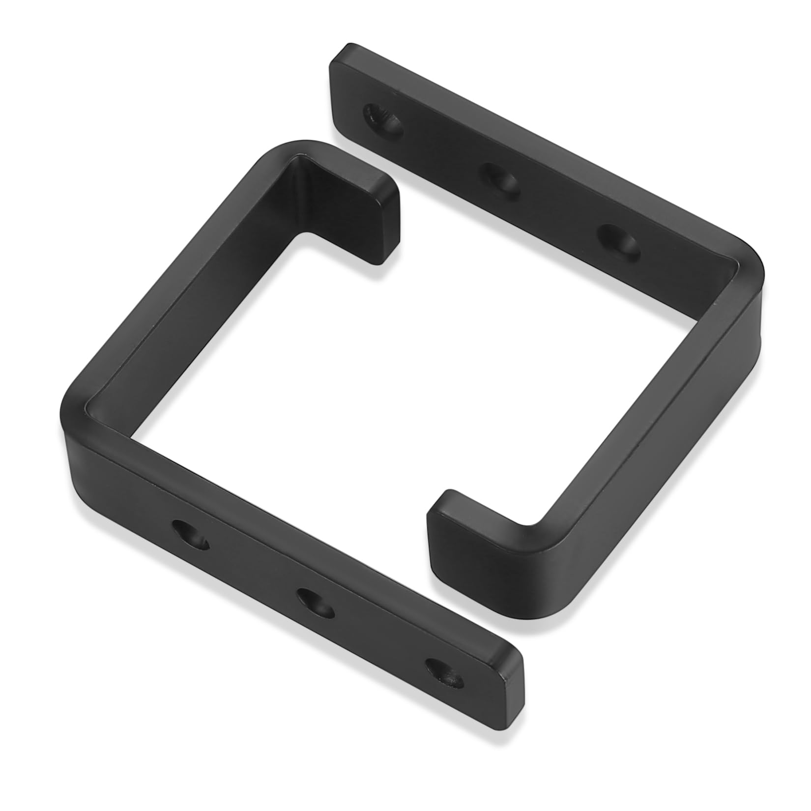 2Pz Ganci da Muro Robusti, Ganci a J per Garage, Nero Ganci Universali a Vite, Appendiabiti, Ganci da Guardaroba Resistenti, per Appendere, Garage, Supporto da Parete per Oggetti Ingombranti
