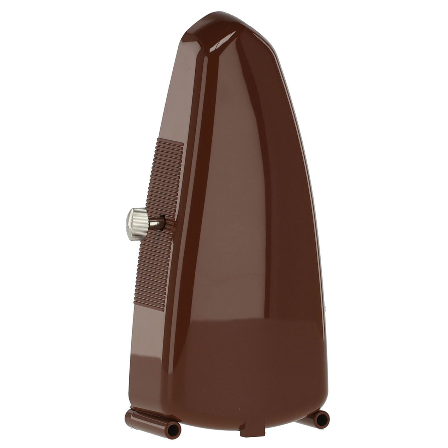Wittner mechanisches Metronom 831 Taktell Piccolo Mahagoni-Braun mit keepdrum Mikrofasertuch