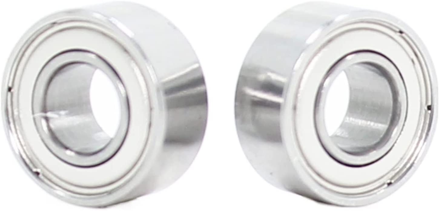 LHNBGTUIW 10PCS SMR74ZZ CB for Reel Handles Bearing 4 * 7 2.5mm Stainless Steel Hybrid Ceramic Bearings SMR74 ZZ SMR74-2Z