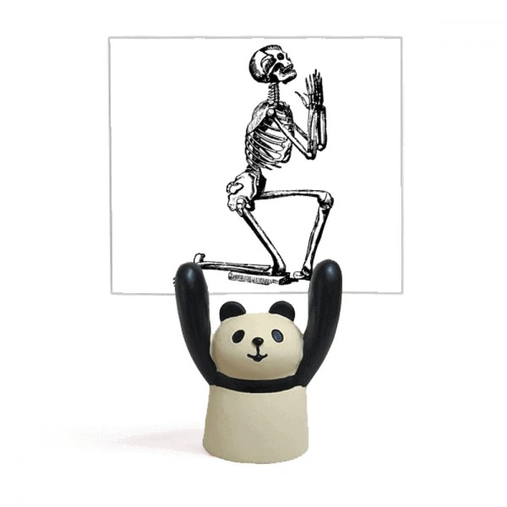Support squelette de dessin animé en prière pour éviter les chutes du panda - 4