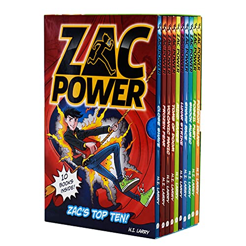 ZAC'S SUPER SPY SET (10-BOOK SLIPCASE)