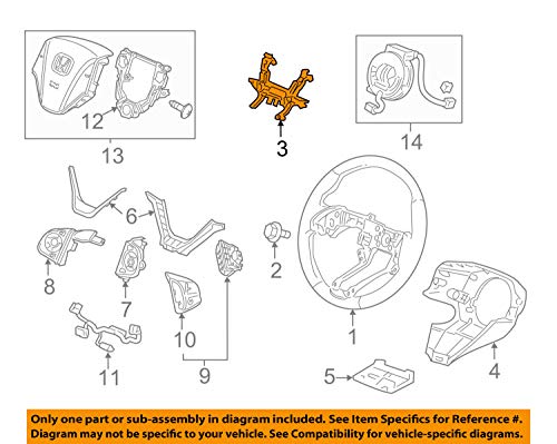 Guide de cordon Honda 78525-T0A-A41 d'origine pour fixation de câble auto