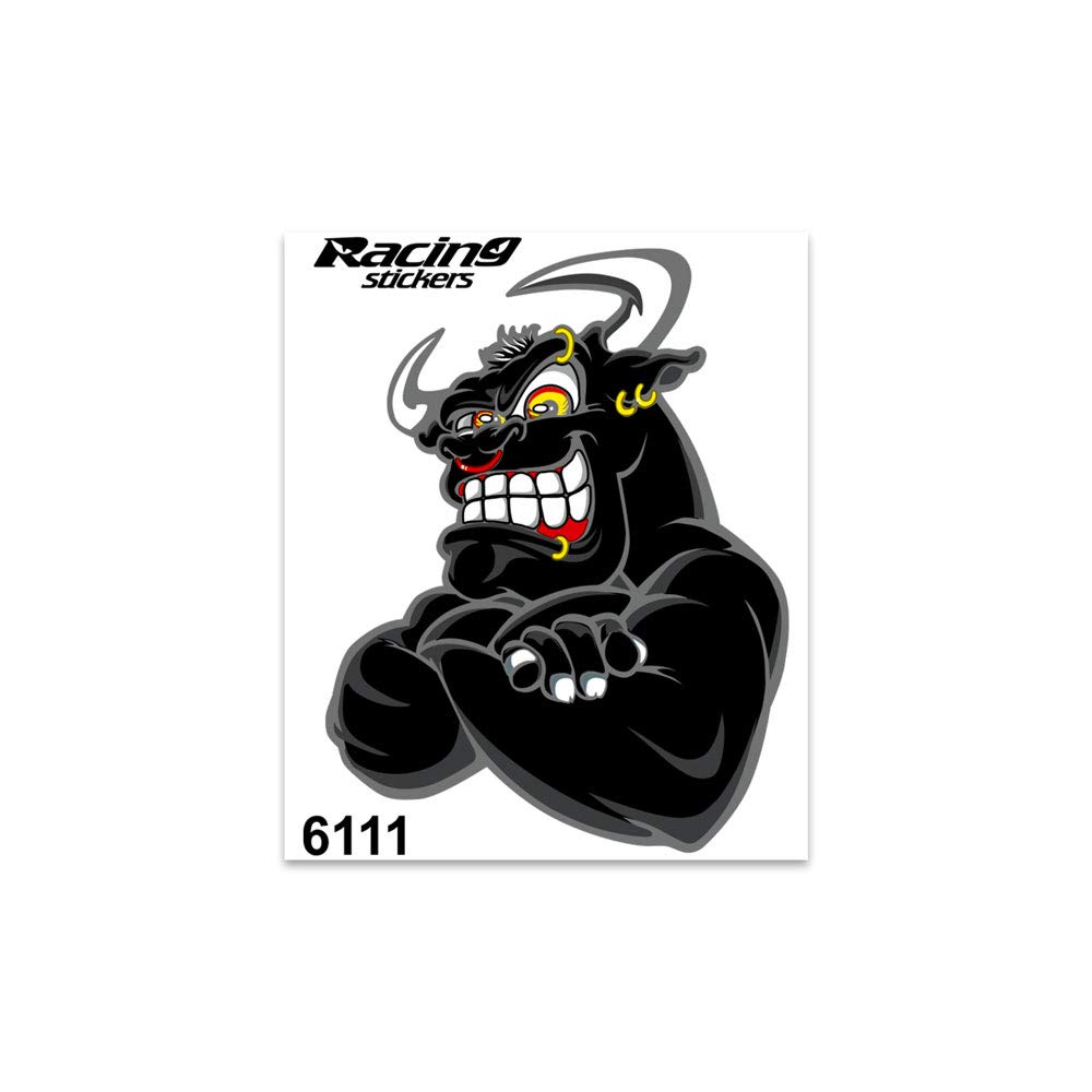 Quattroerre Sticker Bull 10 x 12 cm