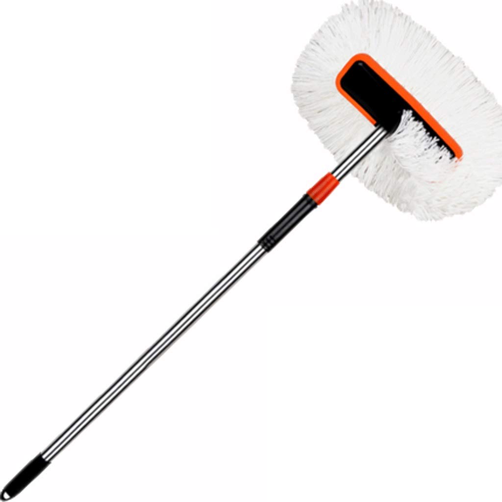 WDX- Myjnia samochodowa MOP Specjalna szczotka szczotka Miękkie włosy Długa rękojeść Teleskopowy nie boli narzędzia do mycia samochodów samochodowych myjnia samochodowa (Color : A)