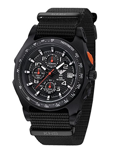 Orologio KHS SENTINEL AC Black Nato Band Black