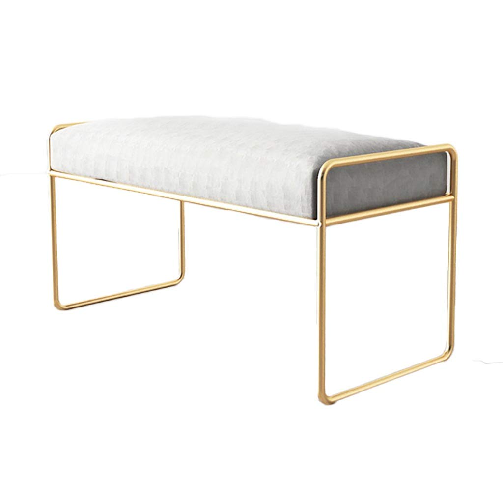Repose-pieds nordique long et tabouret de chaussage 90 cm pour entrée moderne