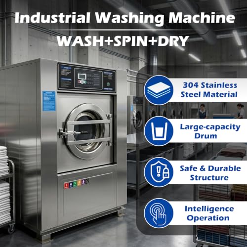 TECHTONGDA Commercial Washer 3-in-1