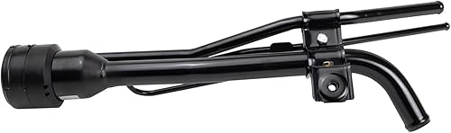 Vista 326 de TRQ Cuello de llenado de depósito de combustible negro compatible con Toyota Sienna 2004-2010