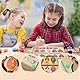Piashow Montessori Spielzeug ab 3 Jahre Labyrinth, Magnetspiel Labyrinth ab 2 3 4 Jahre, Zahlen und Farben Lernendes Lernspielzeug für Mädchen und Junge