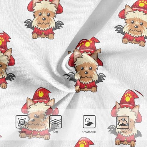 Girls' Underwear Yorkshire Terrier Dog Cotton Stretch Comfort Toddler Panties3