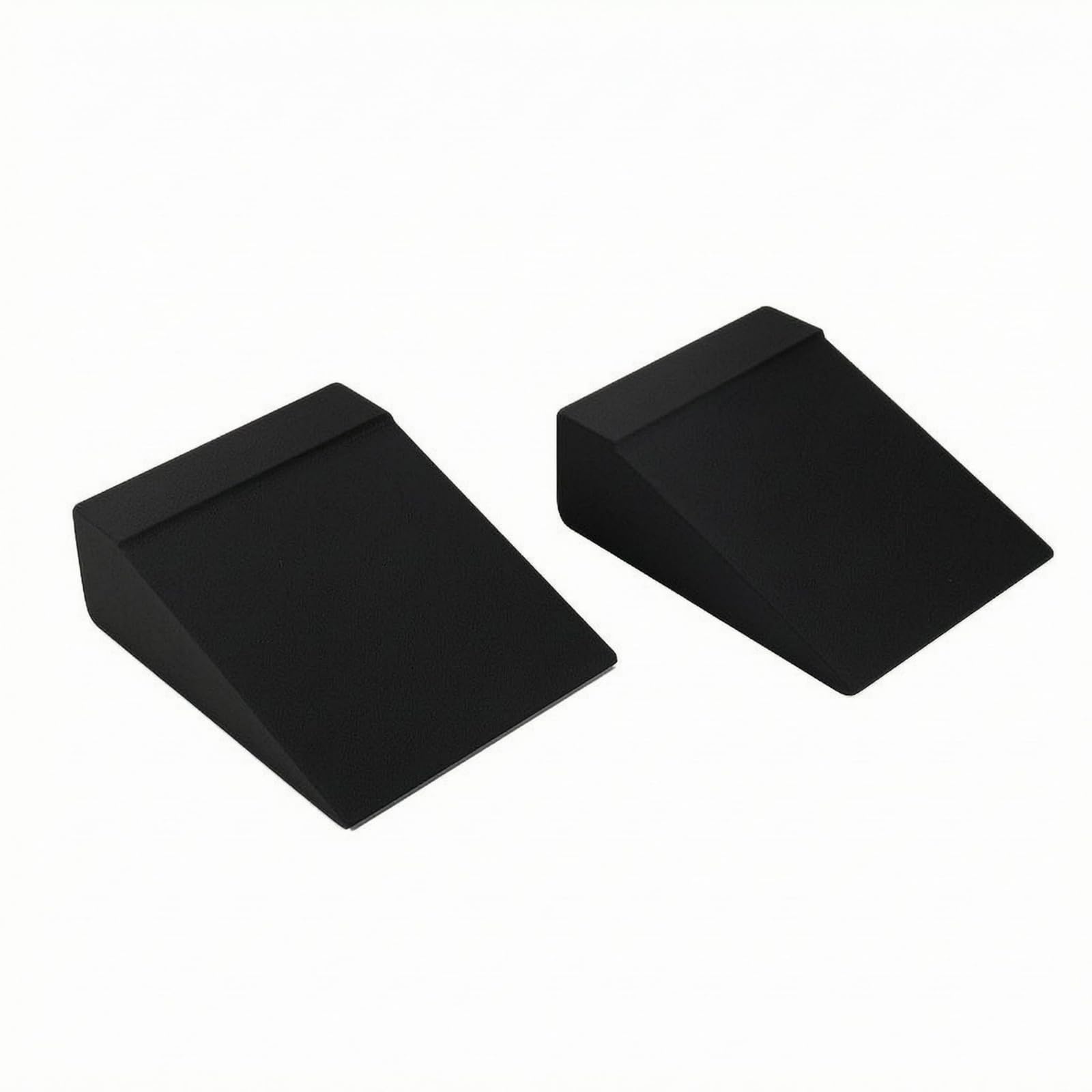 Trapezoidal Trapezoid Squat Board Black EVA Squat Incline Sloped Calf Stretch Incline Flat Top, Trapezoid Pair-image-40