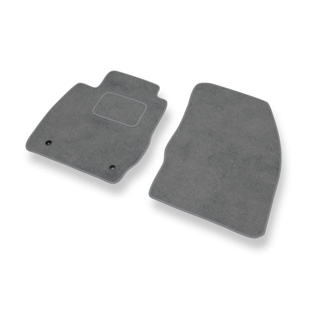 Tappetini Auto In Tessuto Morbito Per Ford Fiesta V (2004-2008) - Set 4 Pezzi, Colore Nero - 3