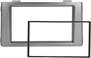 Shanrya Moldura de CD para painel de painel, rádio estéreo para carro, Fascia 2DIN de substituição para IVECO Daily 2006-2014 para atualização