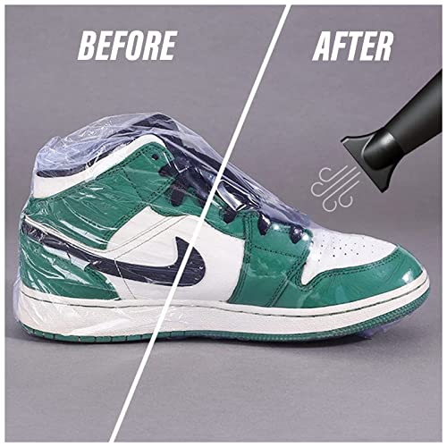 Aoukar 300PCS 8X12 INCH Clear Pvc Heat Shrink Wrap For Shoes, Bath Bombs, Film Dvd/Cd, Giftware, Candles, Jars, Homemade Diy Projects thumb #3