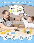 Gleamkid 7 Pcs STEM Toy Kit for Kids Ages 8-12, Educational Science Kits for Kids, Electronic Science Experiments STEM DIY Building Kit, Birthday Gifts for Boys & Girls