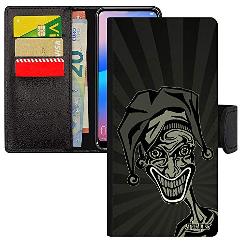 Coque S21 Plus Portefeuille Joker Motif Protection Anti-Chute