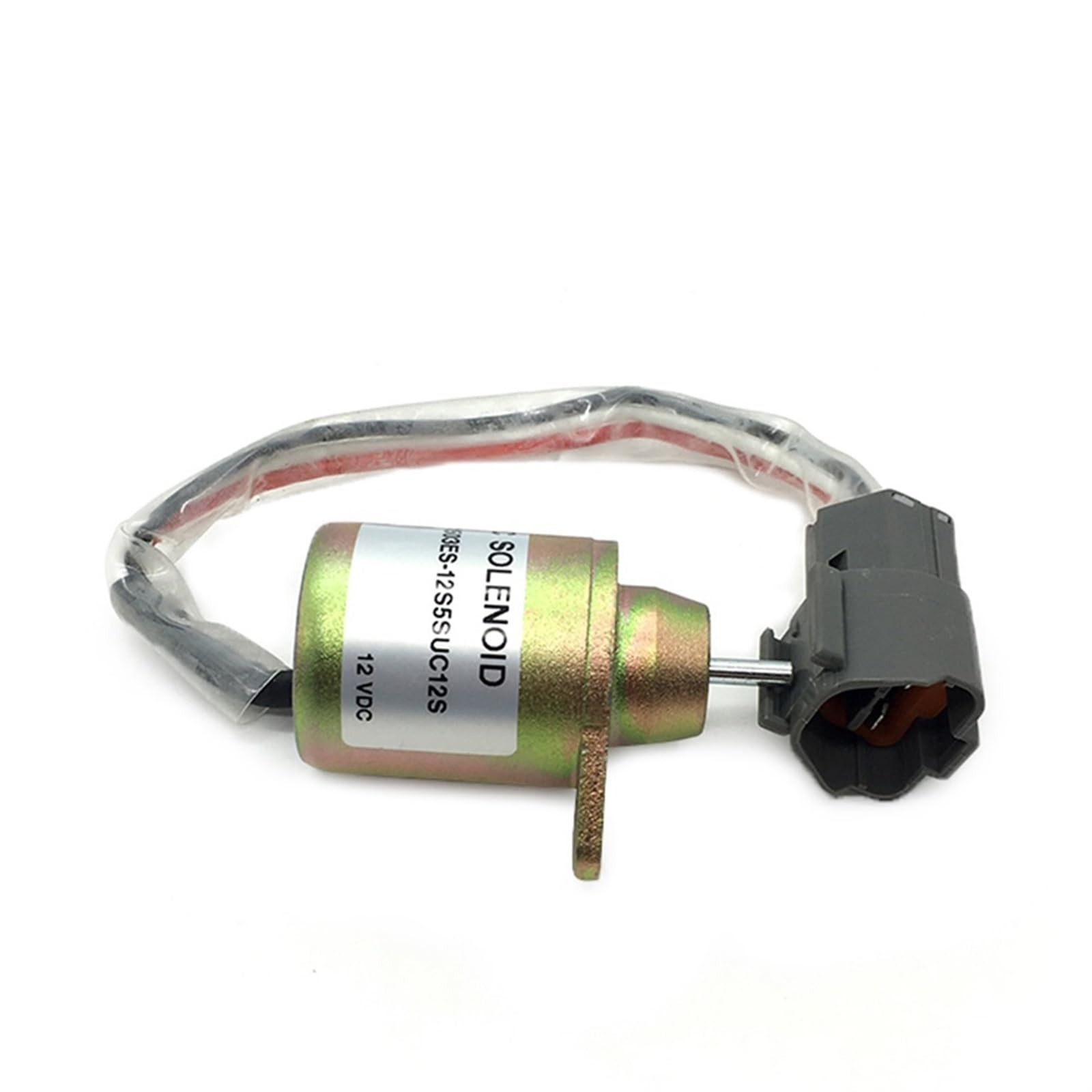 Zawór elektromagnetyczny wyłączający paliwo 12 V 24 V elektromagnes odcinający 1503ES-12S5SUC12S 1503ES-24S5SUC12S dla 119233-77932 (kolor: 1503ES-12S5SUC12S)