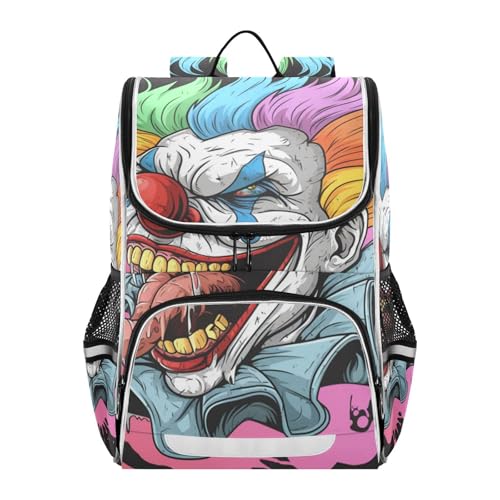 Mochila de viaje para hombres y mujeres bolso reflectante de fantasma infantil