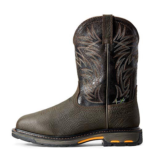 ARIAT Men's Workhog Wide Square Waterproof Metguard Composite Toe Work Boot2