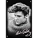 Elvis B&W Tin Sign