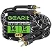 GearIT 14AWG Premium Heavy Duty Braided Speaker Wire (15 Feet) with Dual Gold Plated Banana Plug Tips - Oxygen-Free Copper (OFC) Construction, Black