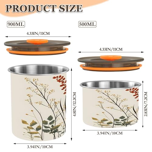 Recipiente de acero inoxidable hermético para café 17oz miniatura 3