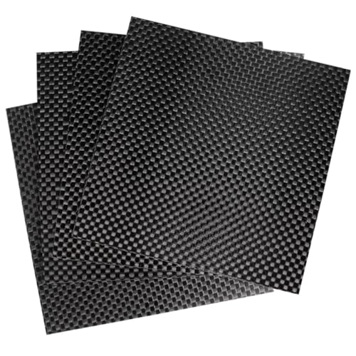 200×300mm フル3Kカーボンファイバーシートプレート 高強度カーボンボードパネル 厚さ0.5mm 1.0mm 1.5mm 2.0mm 2.5mm 3mm 4mm 5mm 6mm 7mm 8mm 10mm(200x300x1.0mm)