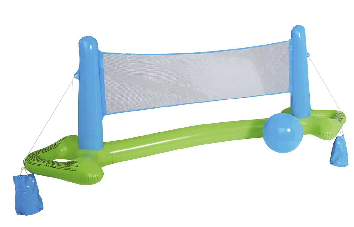 Bestway Pool-Spielzeug Set Volleyball-Netz Basketball Ringwurfspiel aufblasbar