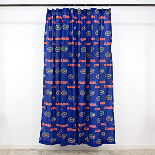 Image of College Covers Everything Comfy Florida Gators Bright and Colorful Shower Curtain Cover