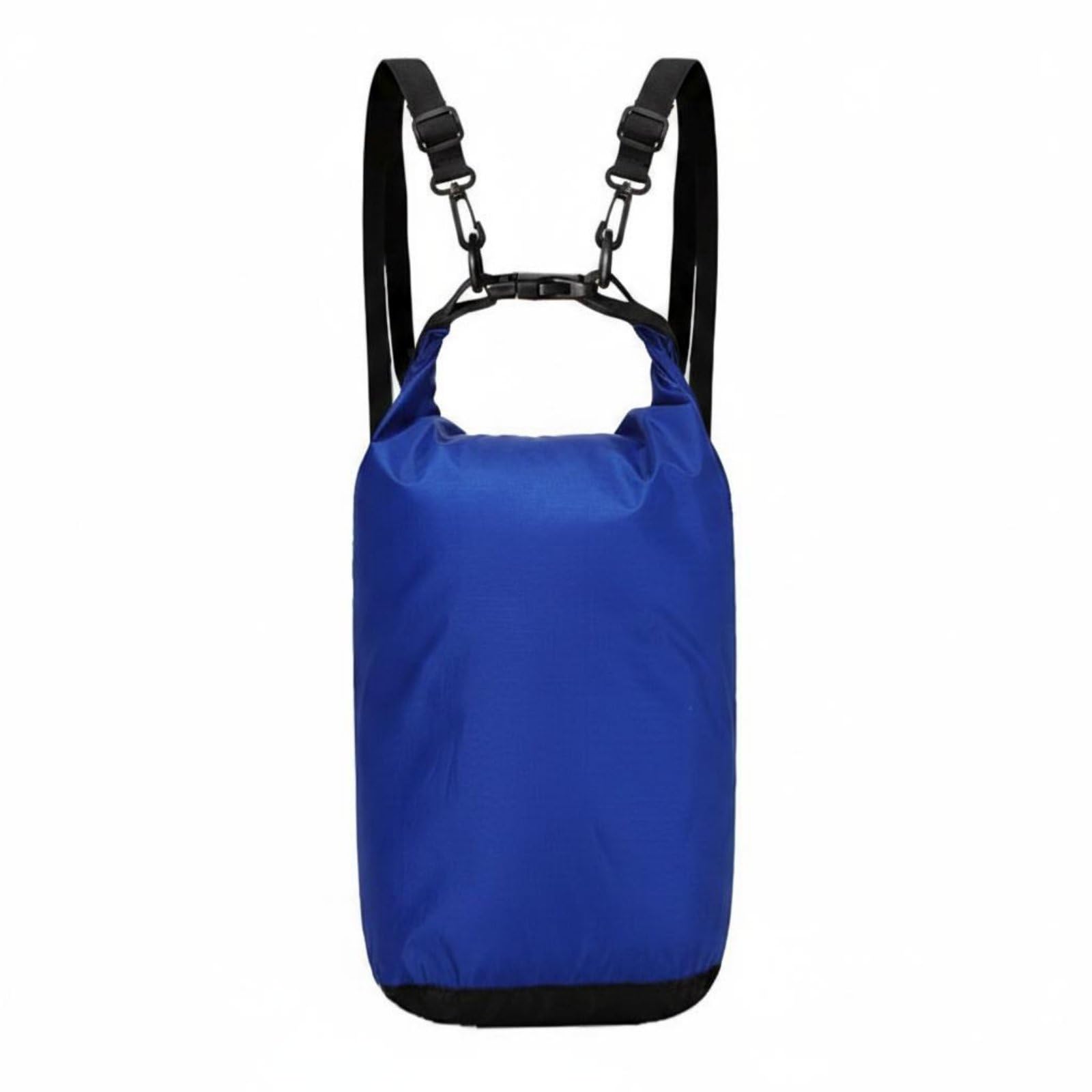 HEAVENGLOW Portable Roll Roll-Top Waterproof Bag Lightweight Waterproof Backpack Bag Long-Lasting Waterproof Backpack Sack Foldable for Rafting, Swimming, Diving, Hiking, Royal Blue, 20L-picture-35