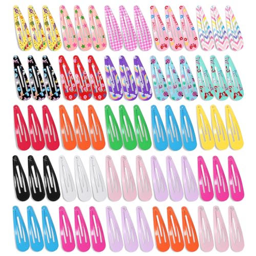 Pinzas para el cabello para niñas, 130 piezas miniatura 1