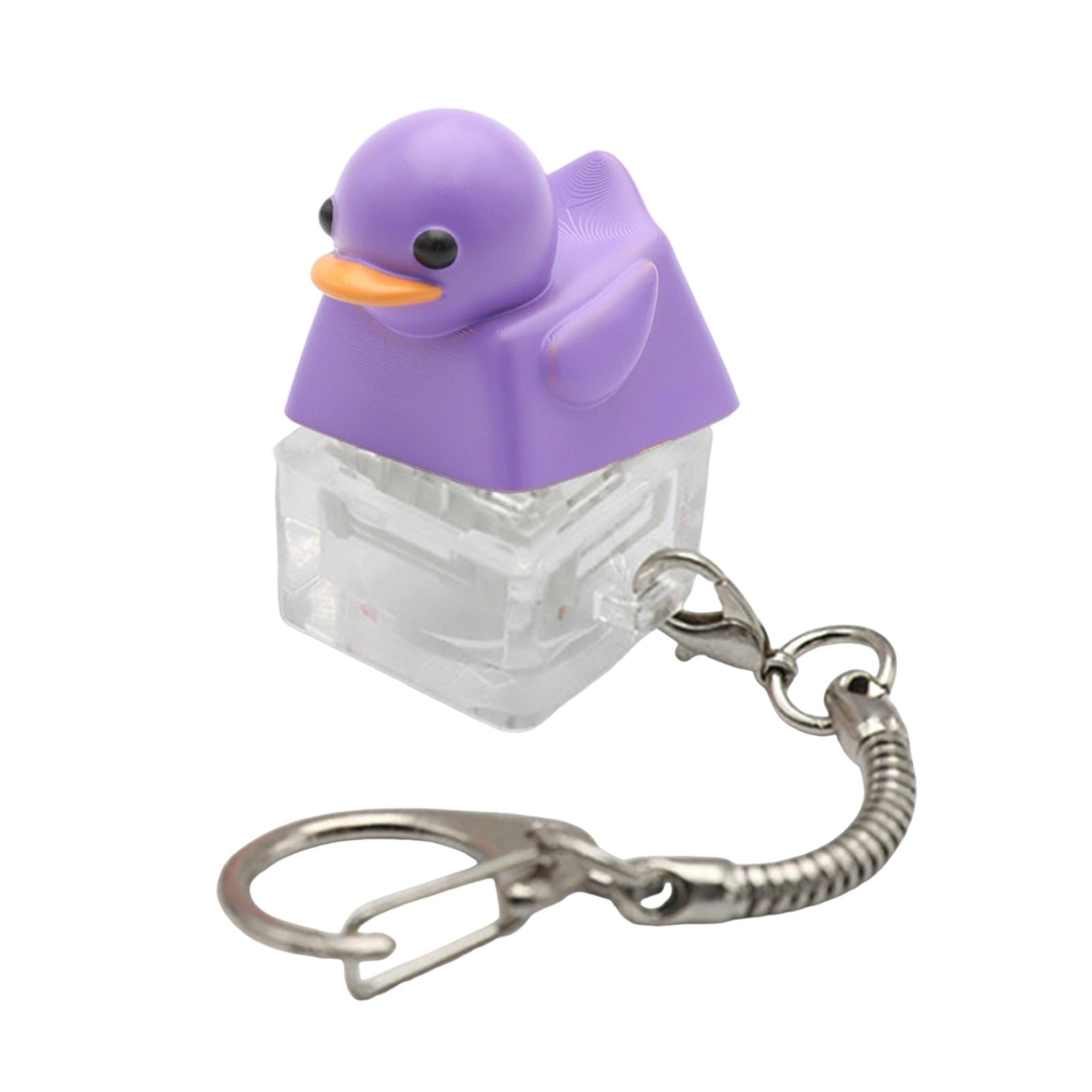 Maxtonser Lovely Resin Keycap Stress Relief Toy Keychain Type For Keyboards Portable Sensory Desk Decoration