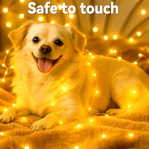 kolpop 18 Stück LED Lichterkette mit Batterie, 2M 20LED Mini Lichterkette für Außen/Innen Deko Flaschenlichter DIY, Party, Hochzeit… – Ansicht 2