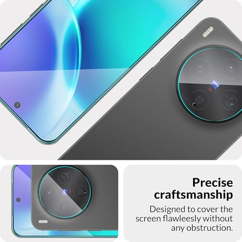 Image of FIRST MART Military-Grade Tempered Glass Compatible with Vivo X300 5G (6.31 Inch) With Clear Camera Lens Protector & Installation Kit | Edge-to-Edge Protector Coverage | Clear