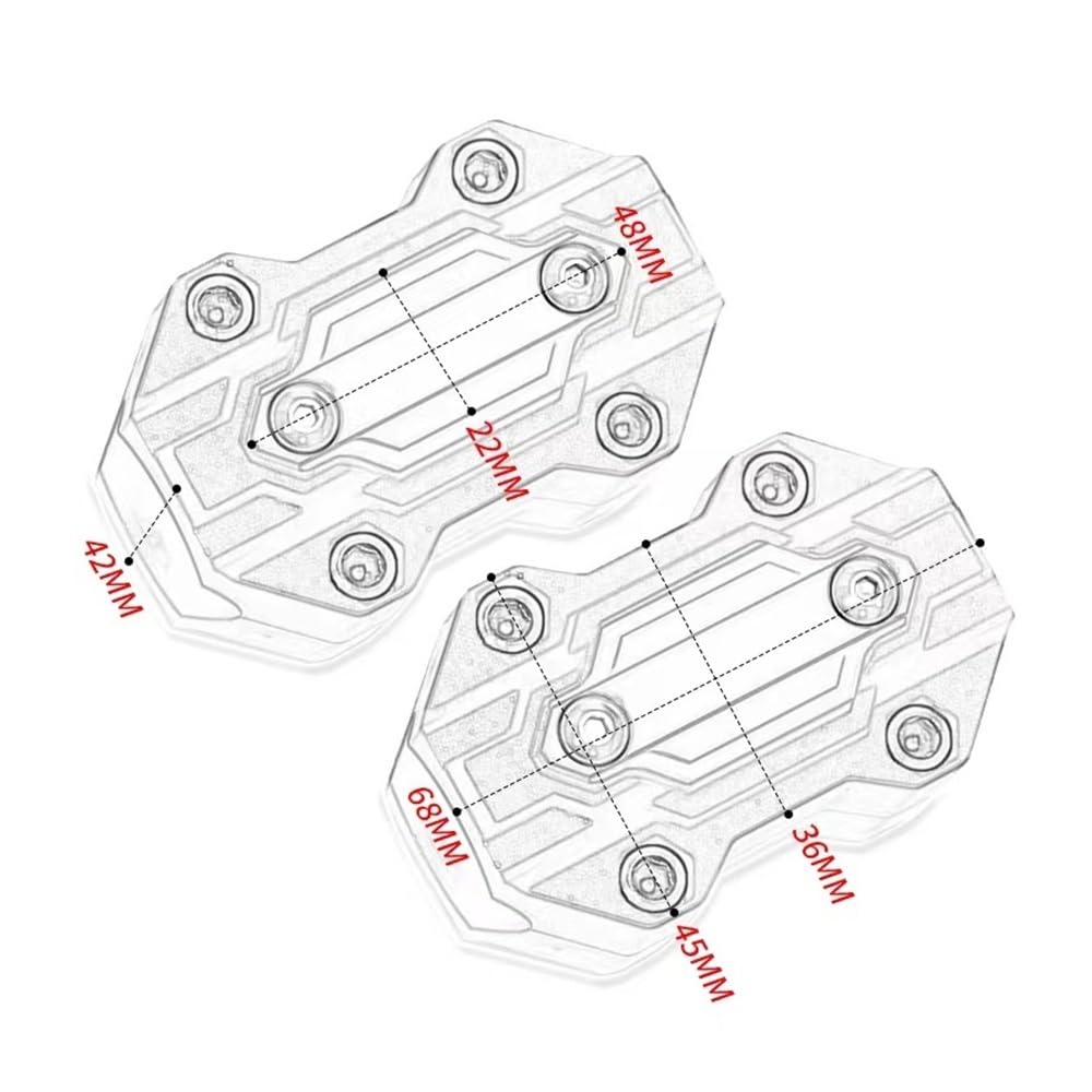 Pattini barre protettive moto Per 800MT 800 MT CF800 CF MT800 650 650 TR-G 400GT 650 400 250 NK Accessori Per Moto Blocco Di Protezione Paraurti Motore