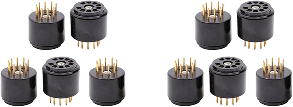 Amazon.co.jp: Frurdiem 10x 9ピン真空管ソケットのテスト