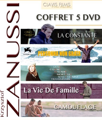 Krzysztof Zanussi Collection - 5-DVD Box Set Constans Persona non grata Zycie jako smiertelna choroba przenoszona droga plciowa Zycie rodzinne