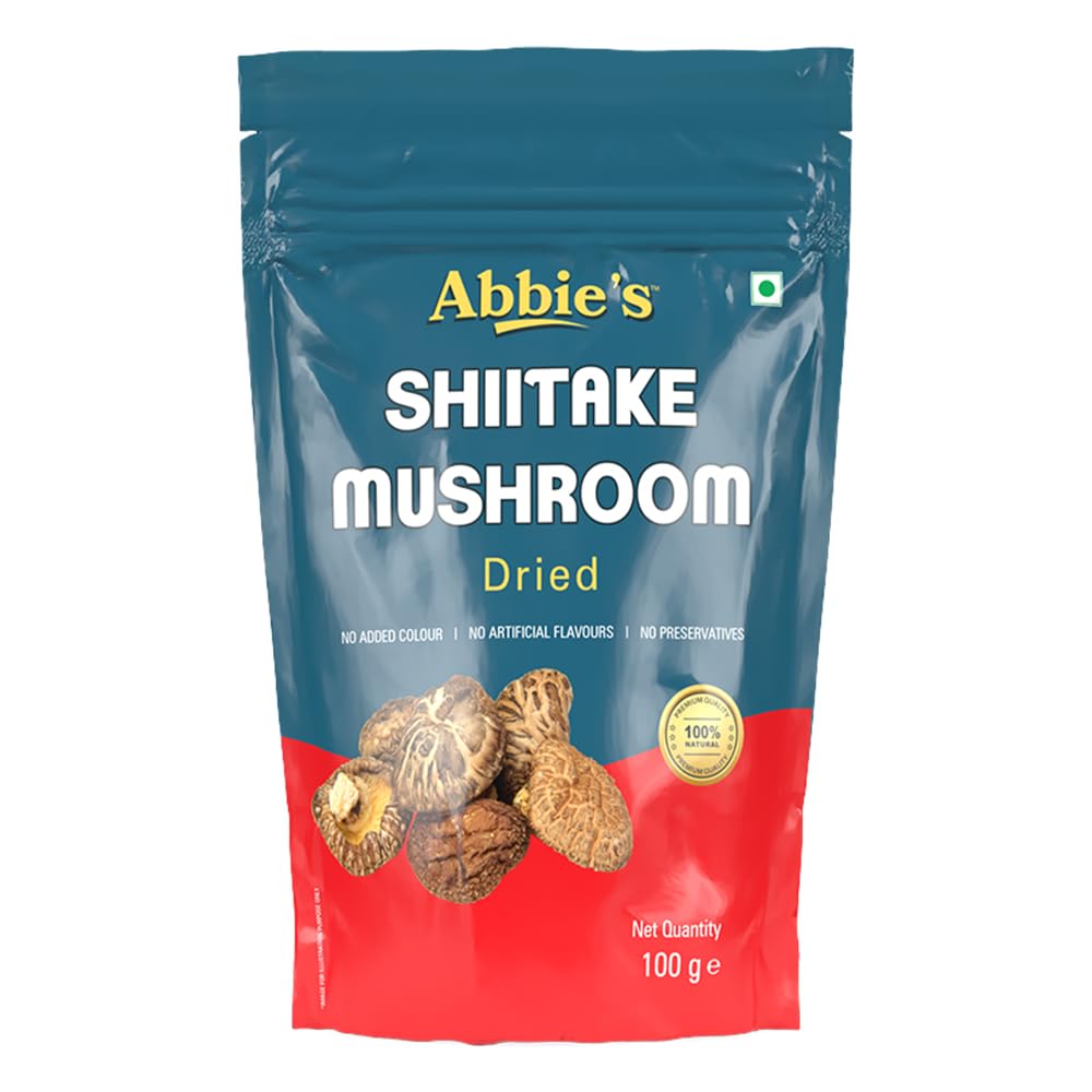 Abbie's Dried Shiitake Mushrooms, 100g