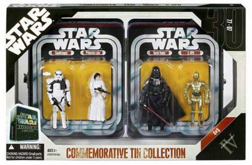 【新品未開封】STAR WARS 30周年記念フィギュアまとめ売り（メダル付き） Amazon.co.jp: スター・ウォーズ 30周年メモリアルコレクション 「新た