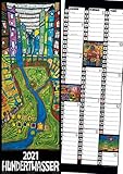  Hundertwasser Streifenkalender Art 2021