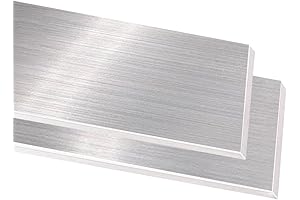 22 Gauge Brushed Stainless Bar 304 Steel Flat Bar 1" x 10"