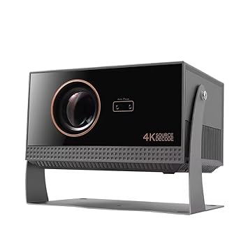 ?1st Android 12, 270 Rotatable, Auto Focus, 14000 Lumens & HDMI ARC AUN Q9 Max Smart Projector for Home 4K Ultra HD Support, 1080p Native, Auto Keystone 5G WiFi BT, YouTube Netflix Prime Hotstar