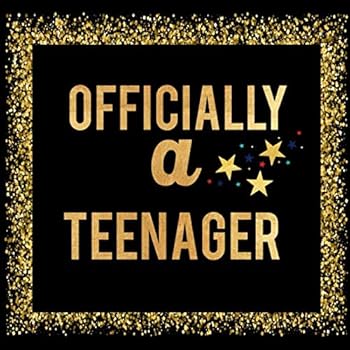 Officially a Teenager : Thirteenth Birthday Guest Book Memory Journal Keepsake to Write in for Comments Advice and Best Wishes