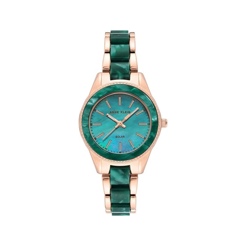 Anne klein new york Considered Analog Green Dial Womens Plastic Watch-Ak3770Gnrg (B0968SHVQS) Amazon Price History, Amazon Price Tracker