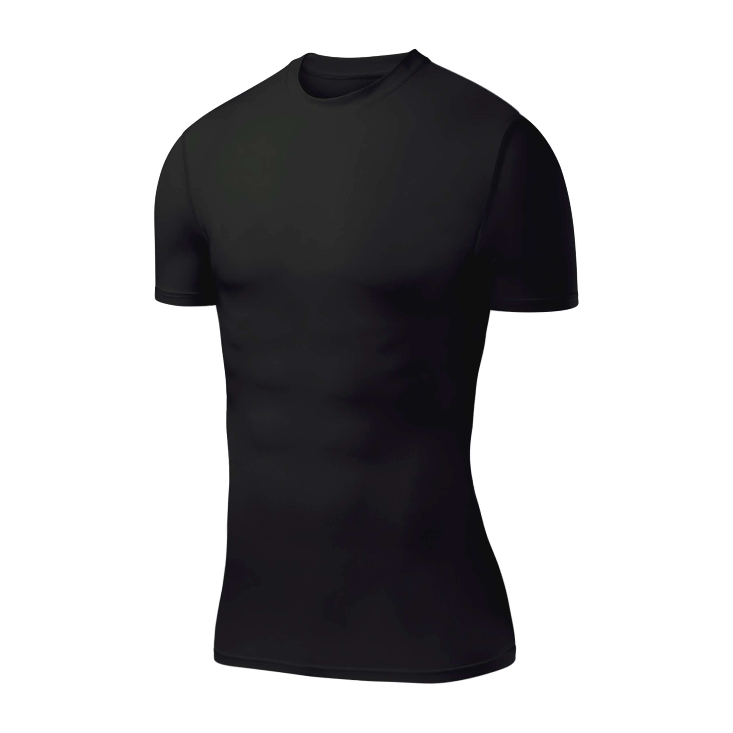 Homme T-Shirt de Compression Base Layer Thermique de Sport à Manches Courtes
