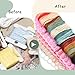 COHEALI 5Pcs Embroidery Floss Organizer Plastic Thread Holder 37 Hole Cross Stitch Board Sewing Accessories for Craft DIY Storage