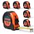 LICHAMP Tape Measure 16 ft, 6 Pack Bulk Easy Read Measuring Tape Retractable with Fractions 1/8, Measurement Tape 16-Foot by 3/4-Inch