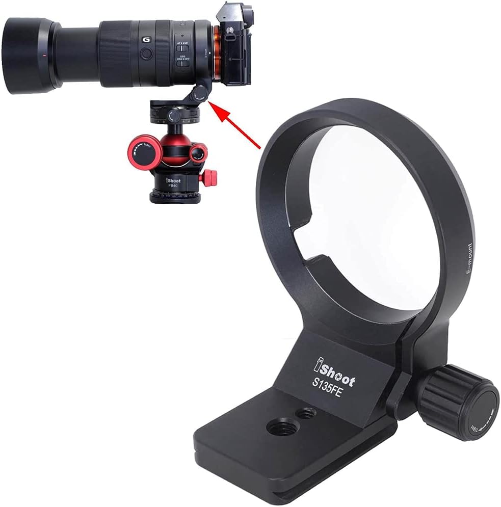 Lens Collar Tripod Mount Ring For Telephoto Lenses With Integrated Quick Release Plate, ARCA Fit - View #10